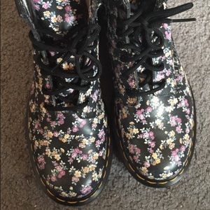 Doc Marten Floral Boots